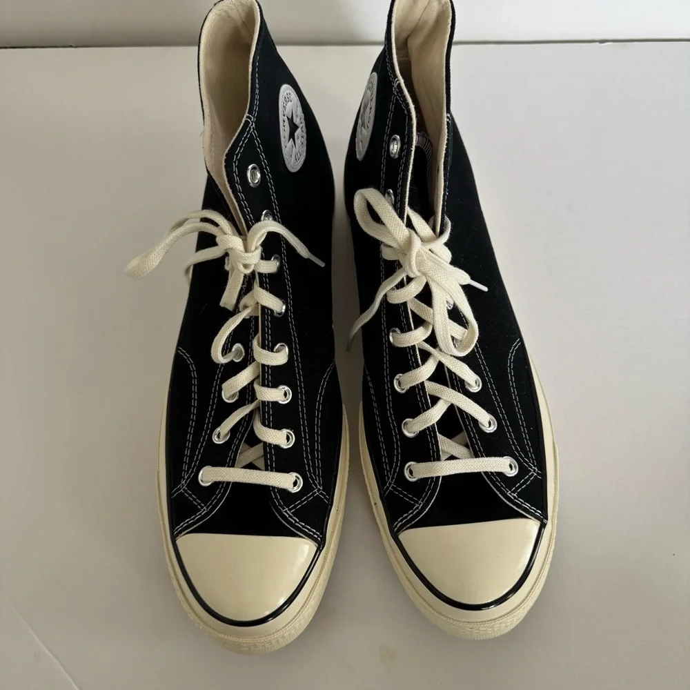 New Converse Chuck Taylor All Star 70's Hi Men's Shoes size 13 162050C Black - Picture 3 of 8